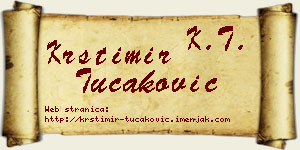 Krstimir Tucaković vizit kartica